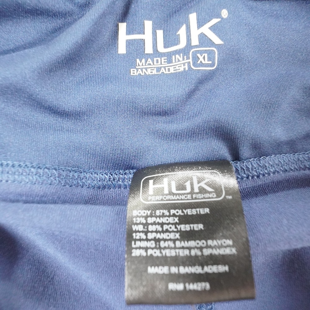 Huk Skort Blue Womens XL Fishing Performance Outdoor Athletic UPF50 Summer - Picture 4 of 9